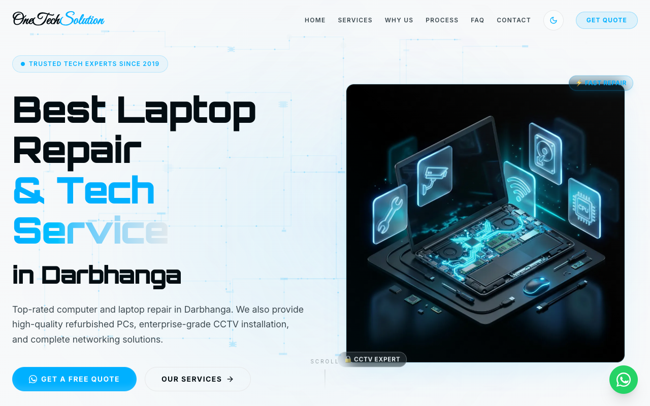 Screenshot of OneTechSolution